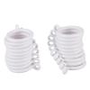 200X White 33Mm Inner Plastic Curtain Rings view 2