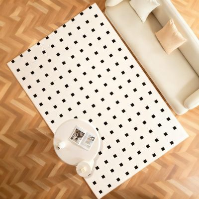 Detachable Graphene Electric Heating Carpet, Under Rug Space Heater with Thermostat, Heated Floor Mat Under Desk, Foot Warmer Under-Rug Pad for Yoga/Indoor/Under Desk(B,200 * 250cm)