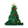 Christmas Tree Hats for Mens Womens Santa Pompom Thicken Fluffy Beanie Cute Winter Skull Caps Funny Holiday Christmas Gifts Adults view 1