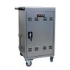30+2Bay Mobile School Charging Cart Station for Chromebook, Tablet and Laptop Computer with Power Strip Included, Assembly Required-Silver view 3