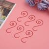 Omabeta Christmas Tree Hook 60 Pcs Metal S Shape Holder Universal Holder for Home Office Decoration Red Green Gold Silver (Red) view 4
