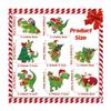 12/24/36pcs Christmas Dinosaur Decorations, T-Rex Tree Ornaments Pendant Set, Themed Xmas Gift for Kids, Rustic(12pcs) view 2