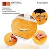 Electric Heated Carpet Floor Heater w/Timer Adjustable Thermostat, Heater Area Rug Heated Floor Mats, Electric Heating Pads Winter Foot Warmer(150x300cm) view 4