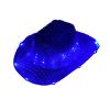 Disco LED Cowboy Cowgirl Hat Glowing Light Cap Bride Bridal Shower Party Supplies Bar Flashing Neon Hat-B04 LED- view 1