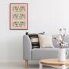 BFADMN Trendy Do It For The Plot Posters Pink Ticket Stub Inspirational Quote Canvas Wall Art Retro Preppy Room Aesthetic Print Painting For Living Room Bedroom Dorm Wall Decor 12x16in Wrapped Canvas view 4