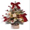 Christmas Trees, Tree,Mini Tree Set, Small Tabletop Artificial with Ornaments Balls and Pine Cones DIY Decorations(45cm) view 1