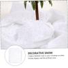 Lurrose Artificial Snow Carpet Snow Supply Decorative Blanket for Holiday Display Photo Prop Winter Scene view 4