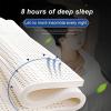 Natural Latex Mattress,Point Relief Support Comfort & Pressure for Shoulders HIPS Back,Single Double Hotel Family King Queen Twin,7.5cm,140x210cm(55x83in) view 2