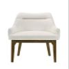 Acme Kasha Side Chair (Set-2) in Chenille & Vintage Oak view 2