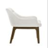 Acme Kasha Side Chair (Set-2) in Chenille & Vintage Oak view 4