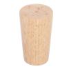 Aurovibe Round d Furni Legs, Wood Sofa Feet Replacement, Exquisite Handcrafted Rubber Wood Legs with Non Slip Pads, formchair Cabinet Table Pew Bed, Stylish Home r view 2