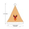 LIXLZH Phoenix Print Adult Unisex Christmas Hat Trim And Ball Festive For Xmas Party Holiday Headwear view 3