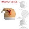 LIXLZH Phoenix Print Adult Unisex Christmas Hat Trim And Ball Festive For Xmas Party Holiday Headwear view 4