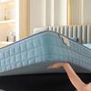 6-Sided Full Zipped Mattress Cover Customizable Quilted Mattress Slipcover Zip Up Bed Fitted Sheet Double/Single/King Topper Washable Anti-dust 360Total Encasement Protector(Color5,90x190x30cm) view 4
