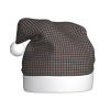 LIXLZH Flowers And Butterfly Print Adult Unisex Christmas Hat Trim And Ball Festive For Xmas Party Holiday Headwear view 1