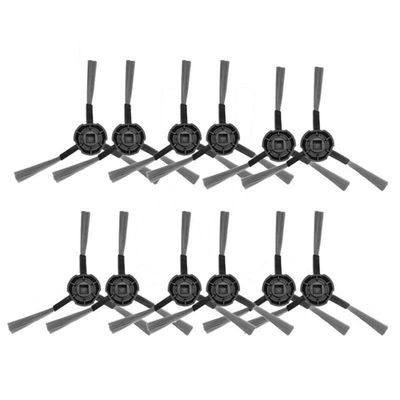 12PCS Vacuum Cleaner Accessories Washable Side Brush For Dreame Bot L20 Ultra / X20 Pro