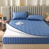 6-Sided Full Zipped Mattress Cover Customizable Quilted Mattress Slipcover Zip Up Bed Fitted Sheet Double/Single/King Topper Washable Anti-dust 360Total Encasement Protector(Color3,160x190x20cm) view 3