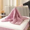6-Sided Full Zipped Mattress Cover Customizable Quilted Mattress Slipcover Zip Up Bed Fitted Sheet Double/Single/King Topper Washable Anti-dust 360Total Encasement Protector(Color1,160x200x30cm) view 1