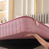 6-Sided Full Zipped Mattress Cover Customizable Quilted Mattress Slipcover Zip Up Bed Fitted Sheet Double/Single/King Topper Washable Anti-dust 360Total Encasement Protector(Color1,160x200x30cm) view 4