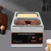 Chocolate Tempering Machine, 26.46 lbs Professional Chocolate Melting Machine, 32-203F Commercial Chocolate Melting Pot, Electric Chocolate Melter with Lid for Home or Bakery Use (Double Pots) view 2
