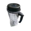 2L Square Container Jar Jug Pitcher Cup Bottom With Serrated Smoothies Blades Lid BPA FREE, Compatible For Biolomix, Blender T5200 G5200 Easy Clean view 1