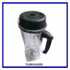 2L Square Container Jar Jug Pitcher Cup Bottom With Serrated Smoothies Blades Lid BPA FREE, Compatible For Biolomix, Blender T5200 G5200 Easy Clean view 2