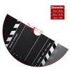 Christmas Movie Clapboard Tree Skirt 36" Soft Xmas Tree Mat Cover with Red Trim & Rope Tie, 30/36/48 Inch for for 3-7 Ft Trees Indoor Outdoor Home Party Farmhouse Holiday Ornaments Decorations view 2