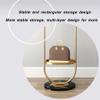 ocpcrn Hall Tree Stand Modern creative coat rack home metal floor-standing marble base living room bedroom corridor porch Freestanding Coat Rac view 3