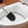 Abaodam Toilet Brush Set with Long Ergonomic Handle and Holder for Bathroom Cleaning Stylish Modern Design Toilet Bowl Cleaner Brush for Easy and Efficient Home Use view 4