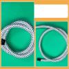 Thickened High Temperature Resistant Steam Iron Hose Replacement PVC Nylon Air Duct Tube For Steamer Machine Heat(140.00X2.50X0.20CM) view 4