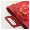 LumaGrove Favour Boxes 10pcs Leather Bags Flower Packaging Bag Wedding Favour Candy Box Mini Handbag(Pink) view 4
