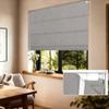 BERISSA No Drill No Tools Blackout Roman Shades,53" W x 64" H,Oatmeal view 1