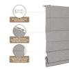 BERISSA No Drill No Tools Blackout Roman Shades,53" W x 64" H,Oatmeal view 2