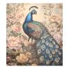 ALAZA Peacock Peony Flower Floral Dishwasher Magnet Cover Sticker Decorative Refrigerator Magnet Panel Decal Cover for Home Kitchen Appliance Decor view 1