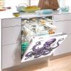 ALAZA Kraken Boat Dishwasher Magnet Cover Sticker Decorative Refrigerator Magnet Panel Decal Cover for Home Kitchen Appliance Decor view 4