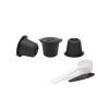 3pcs/lot Reusable Refillable Coffee Capsule FiltersCompatible For Nespresso Filter Pod With Stainless Steel Mesh Kitchen Coffee Cup(3pcs black) view 1