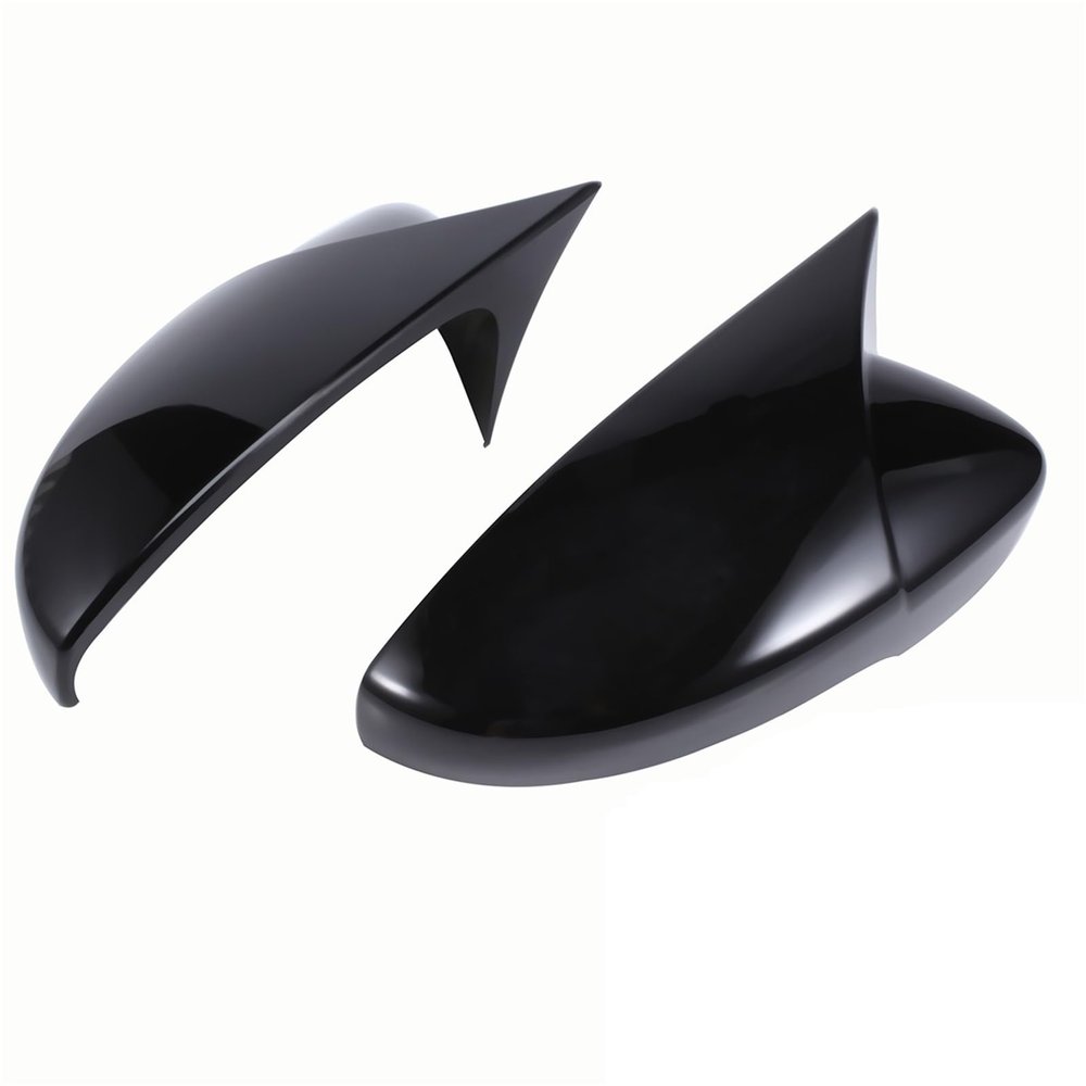 HYAWVCBL Wing Mirror Cap for Passat 2009 2010 2011 2012 2013 2014 2015 2016 2017 2018 Black Door Side Wing Rearview Mirror Ox Horn Cap Car Car Mirrors