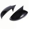 HYAWVCBL Wing Mirror Cap for Passat 2009 2010 2011 2012 2013 2014 2015 2016 2017 2018 Black Door Side Wing Rearview Mirror Ox Horn Cap Car Car Mirrors view 1