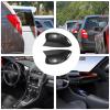HYAWVCBL Wing Mirror Cap for Passat 2009 2010 2011 2012 2013 2014 2015 2016 2017 2018 Black Door Side Wing Rearview Mirror Ox Horn Cap Car Car Mirrors view 2