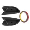 HYAWVCBL Wing Mirror Cap for Passat 2009 2010 2011 2012 2013 2014 2015 2016 2017 2018 Black Door Side Wing Rearview Mirror Ox Horn Cap Car Car Mirrors view 3