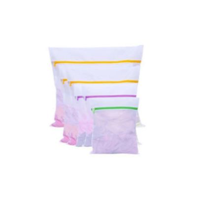 3-7PCS Set Mesh Zipped Laundry Bag Polyester Net Anti-Deformation Underwear Bra Clothes Mesh Bags For Home Washing Machines(6 PCS)