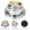 Mechanical Kitchen Timer 70dB Alarm, Colorful Doodle Paw Timers Magnetic Metal Countdown Timer for Cooking, Baking & Exercise, No Batteries Required view 3