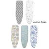 Ironing Board Cover and Pad, Drawstring Tightening & Lock, Iron Board Cover with Padding, Setup for Effortless Ironing(Blue,110x35cm/43x14in) view 3