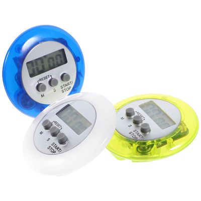 Portable Digital Timer 3pcs for Kitchen Cooking and Games