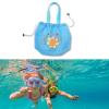 Drawstring Beach Toy Bag Sand Meshes Swimming Pool Shell Collecting Boys And Girls Mesh With Handle Swimming Pool Shell Collecting view 2