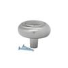 FIXED UP FINDS for 5 Pack Bubble Round Brushed Nickel Kitchen Cabinet Drawer Knob 1-1/4 view 1