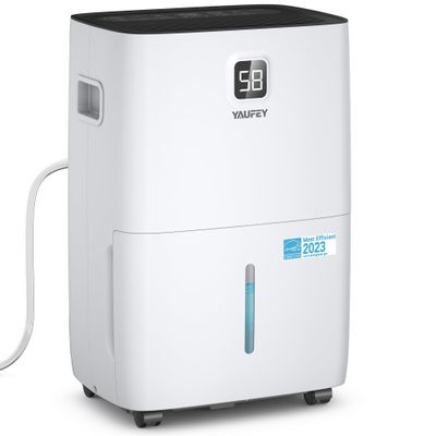 80 Pint Dehumidifier for Basement 5500 Sq. Ft. with Drain Hose, ENERGY STAR