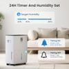 80 Pint Dehumidifier for Basement 5500 Sq. Ft. with Drain Hose, ENERGY STAR view 3