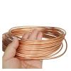 1-3.0M Soft Copper Tube OD 1.8/2/2.5/3/4/5/6/6.35/8/9/10/12mm Pure Coppers Wire Pipe Air Conditioner DIY Crafts(2 Meter,6mm x 0.5mm) view 1
