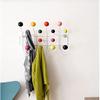 AUPUXNSX Wall Mounted Coat Rack with Solid Wooden Balls, Space-Saving Entryway Organizer for Hats, Scarves, and Jackets (A view 1
